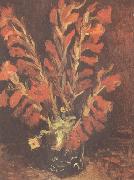 Vincent Van Gogh Vase wiht Red Gladioli (nn04) Spain oil painting reproduction